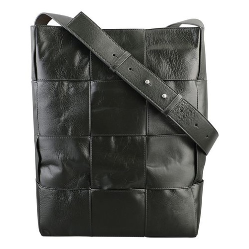 Bottega Veneta Arco Hobo Shoulder Bag Dark Green 48887285