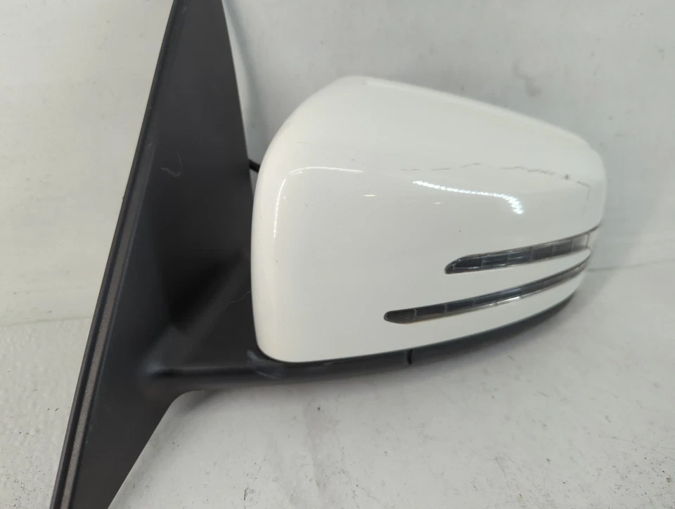 Espejo retrovisor eléctrico blanco Mercedes-Benz C63 Amg 2012 conductor vista lateral izquierdo HLWB6 Foto 4 de 4