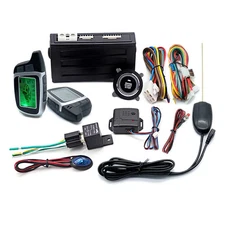 Universal Car Alarm Auto Start Stop Remote Control Engine Ignition Autostart Kit