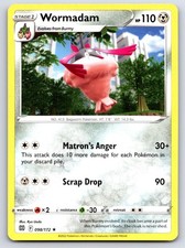 Wormadam 098/172 Rare Brilliant Stars Pokemon