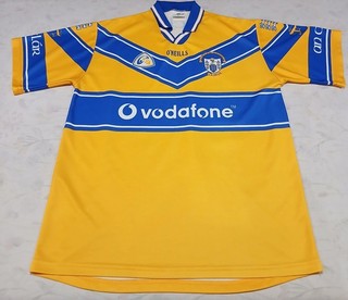 Clare GAA O'Neills Men's Size L Vintage 2002 Gaelic Shirt Ireland