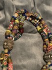 Venetian Glass Beads Mixed With Roman Glass Beads, And African Style Necklace — photo 3