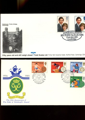 Fundas oficiales primer día 1979-1983 x 22 diferentes. Cat £895 - Imagen 3 de 12