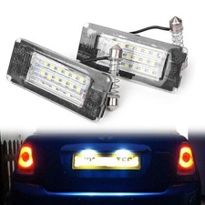 LED Nummernschildbeleuchtung wei� f�r BMW MKII MINI Cooper R56 R57 R58 R59