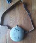 SPAN-AM WAR / INDIAN WARS UNIT MARKED US ARMY M1878 CANTEEN W/ LEATHER STRAP  — photo 7