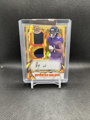 2025 Topps Resurgence - Ignite RPA Devontez Walker #IPA-DW Gold Power Surge /50