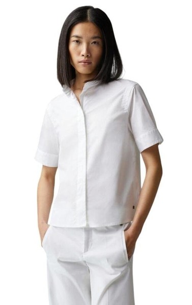 Women Bogner Shirt White Cotton XL