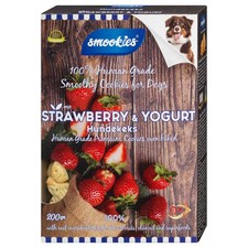 Smookies Erdbeere & Joghurt, 200g ein Keks, d...