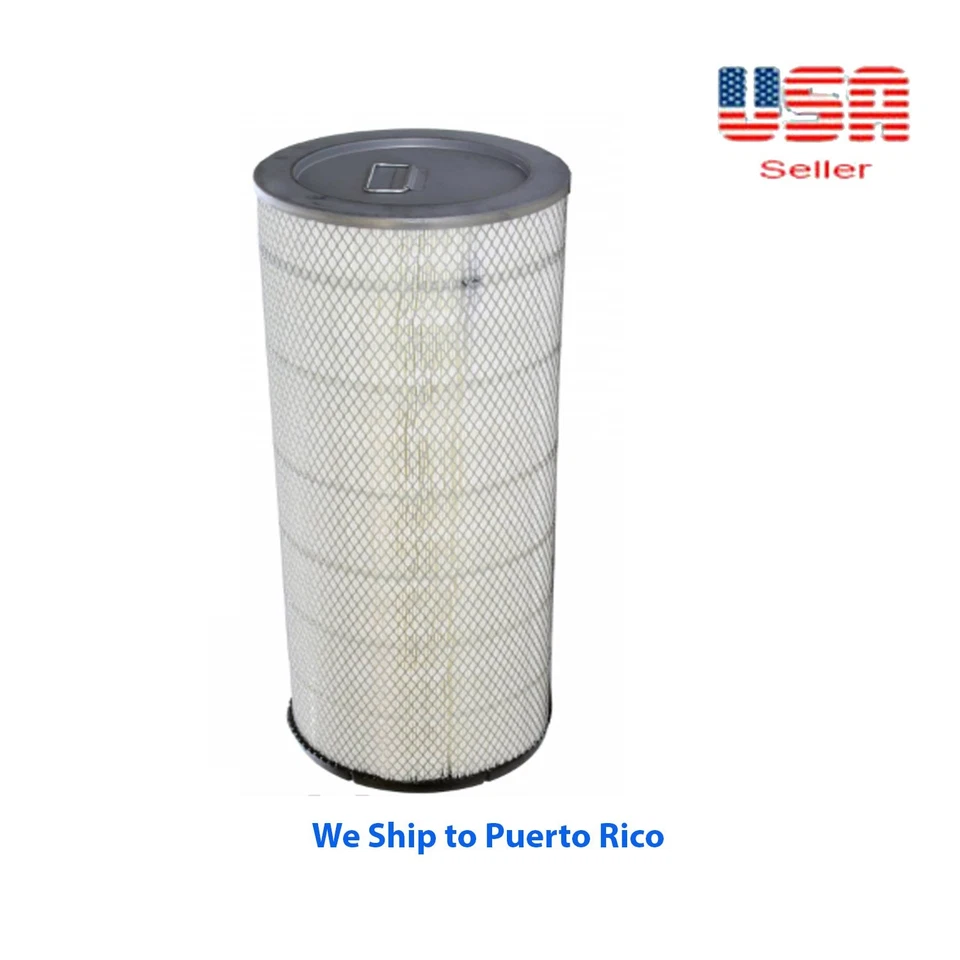 Filtro de aire del motor AF25219 apto para Freightliner FLA086 FLB Peterbilt 382 384 386 387 Foto 3 de 4