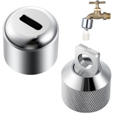 Outdoor Faucet Lock Hose Bibb Lock Fits for 3/4 Inch Faucet or Hose Spigot