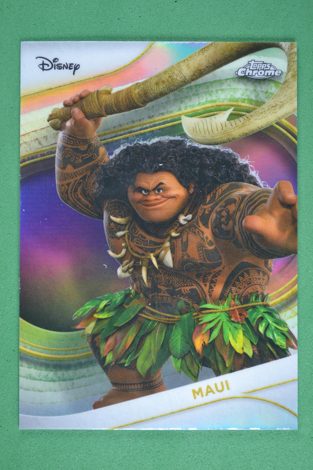 Maui 2025 Topps Chrome Disney Moana Refractor #15