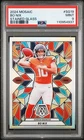 2024 Panini Mosaic Bo Nix Rookie Stained Glass #SG-19 PSA 9 Denver Broncos (RC)