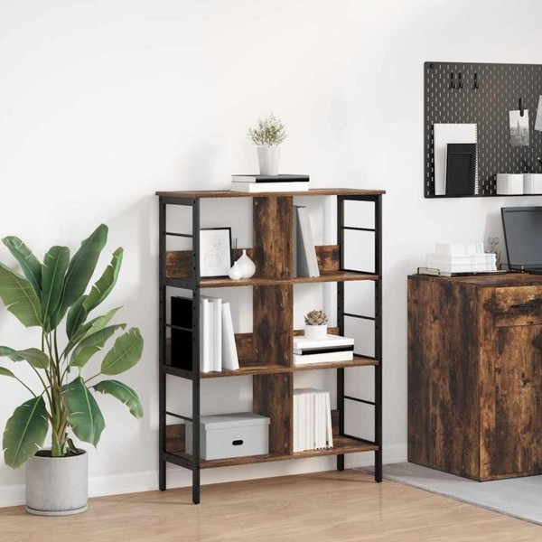 BüCherregal 6 Ebenen 82 X 32 X 112 Cm Holzwerkstoff-image