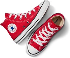 Converse Kids' Chuck Taylor All Star High Top, Red, 11.5 Little Kid