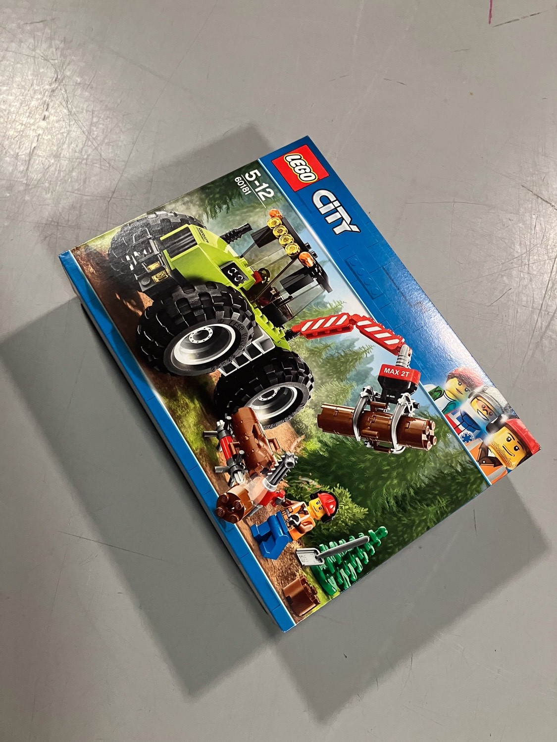 LEGO City 60181 Le Tracteur Forestier Jouet de Construction Neuf