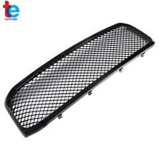 For Ford F250 F350 1999-2004 Black Honeycomb Mesh Front Upper Grille Glossy