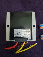 DC To DC Converter maximum power:240DC input 38v/48v output 12v 20A Max