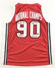1989-1990 UNLV Runnin' Rebels Championship Team-Signed Jersey (Beckett)