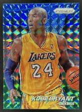 2014-15 Panini Prizm Kobe Bryant Prizm Blue and Green Mosaic #136 Lakers