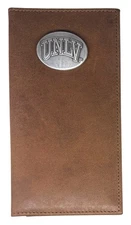 UNLV Rebels Leather Secretary Pocket Wallet by Enmon-New