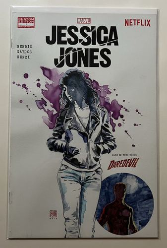 JESSICA JONES #1 NETFLIX PROMO CUSTOM EDITION 2015 BENDIS GAYDOS MACK DAREDEVIL - Bild 1 von 5