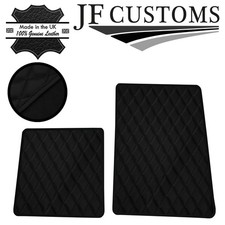 Black Diamond Stich Vinyl 2X Tailliert Fußmatte Teppiche für Lotus Elise S1