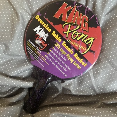 Brand New King Pong ping pong paddle By Harvard Black Purple
