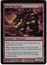 Bogardan Rager 148/301 Foil Time Spiral