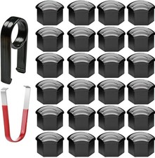 24pcs Wheel Nut Caps 17mm Wheel Bolt Nut Caps Hex Tire Nut Covers with Remo