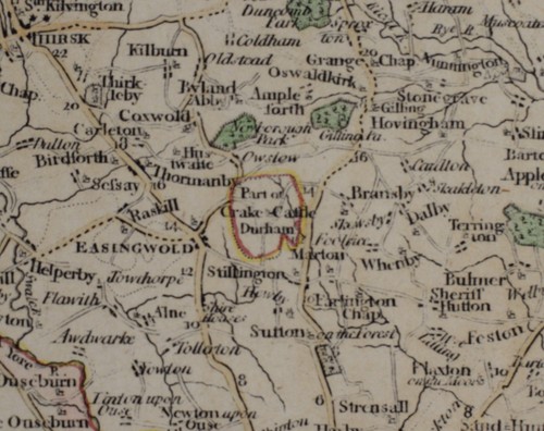 North Riding Yorkshire. Original 1793 copperplate engraved map by John Cary - Picture 7 of 10
