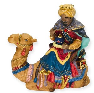 Nativity Camel with Wiseman Kirkland 75177 Porcelain Replacement Piece Figure