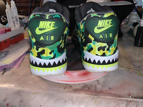 Custom Airmax 90 Bape | eBay
