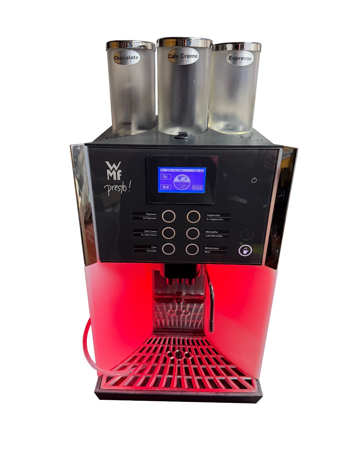 WMF Presto 2013 (+Schoko) REVIDIERT / GEWARTET Profi Kaffeemaschine Vollautomat