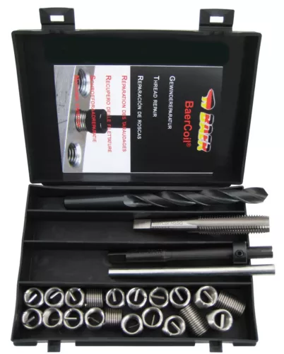 Gewindereparatur BaerCoil M7 x 1 Set Gewinde Reparatur Gewindeeinsatz Einsätze