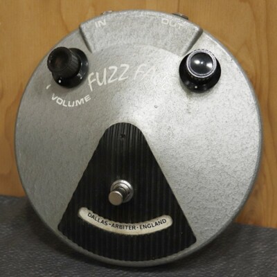 Dallas Arbiter Fuzz Face Early 70s Silver – Vintage Classic | eBay
