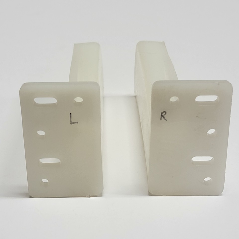 USA QUALITY - 1 PAIR L&R - REAR DRAWER GUIDE End Sockets for Euro ...