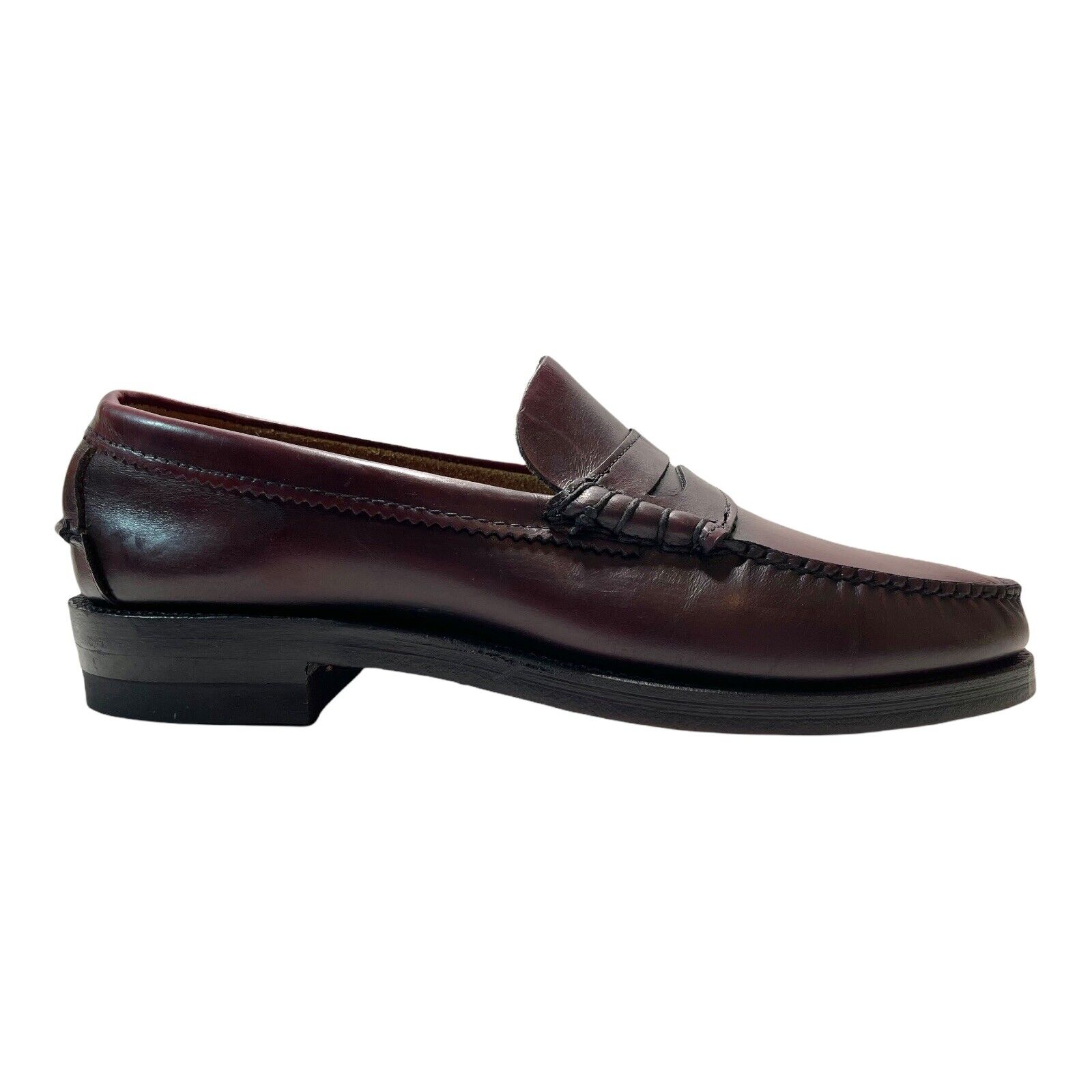 Surprise price L.L. Bean Men’s Rapid rise Shoes Burgundy B 10 Loafers Leather Size