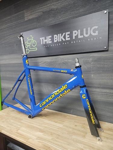 2000 Cannondale Multisport 800 CAAD 4 Aero Frameset Size 50cm Small 650c - Picture 11 of 21