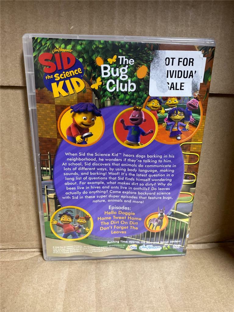 Sid The Science Kid: Bug Club (DVD, 2009) Jim Henson | eBay