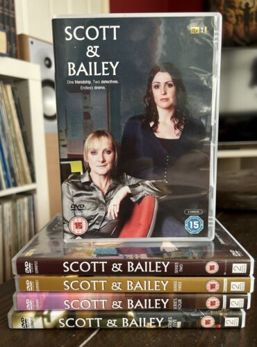 Scott & Bailey Complete Series Seasons 1-5 DVD Region 2 R2 1 2 3 4 5 - Imagen 1 de 3