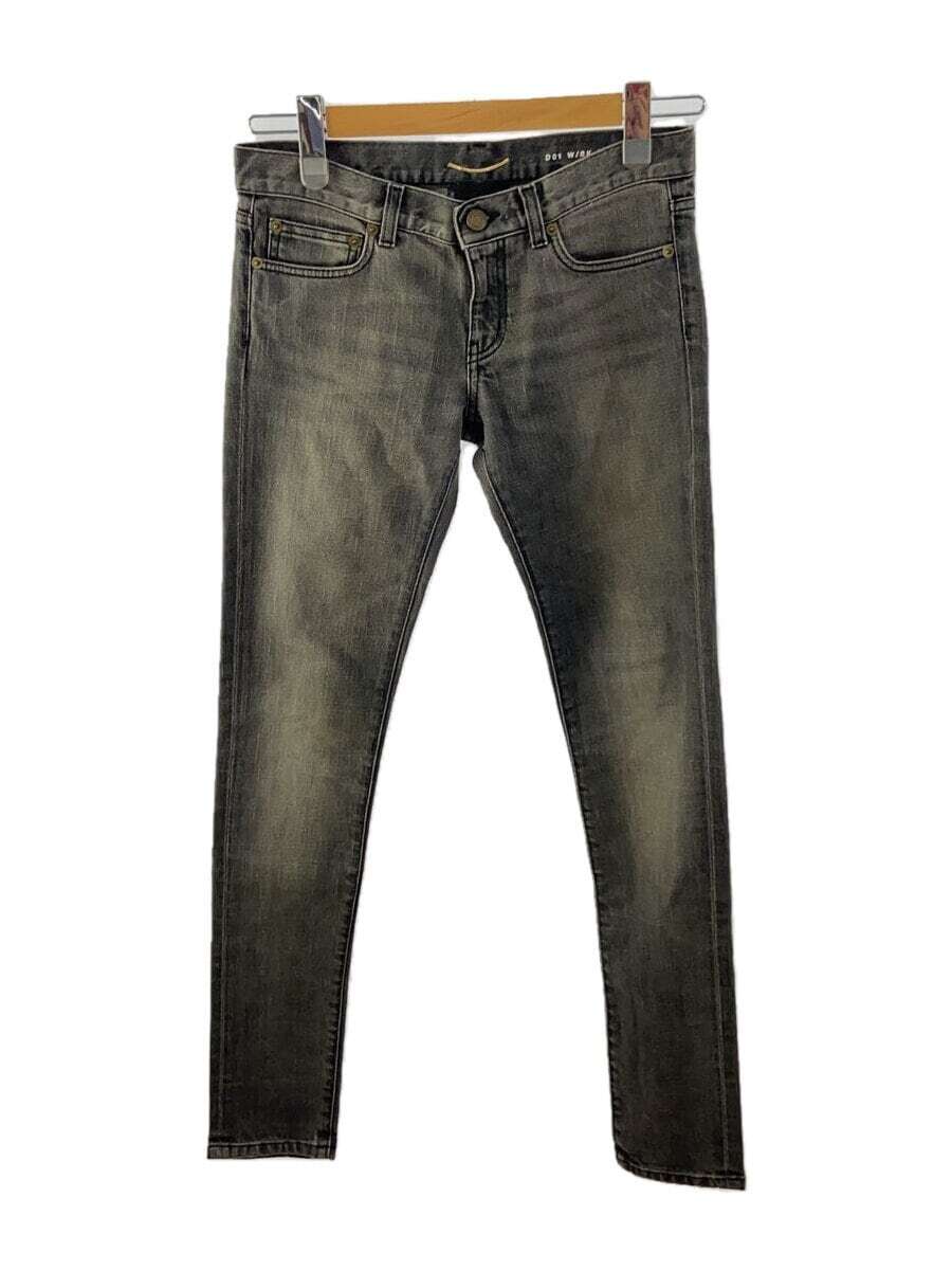 Jeans YVES SAINT LAURENT cotone nero 26