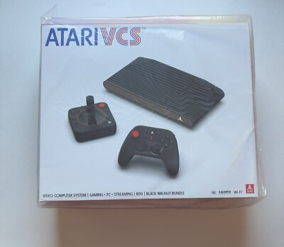NEW Atari VCS All-In Edition Console 32GB - Black Walnut - 4K HDMI WI-FI
