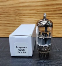Amperex 6DJ8 ECC88 Vacuum Tube Tested Holland 𝛥 Loc.3C