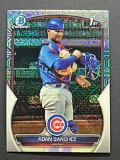 2023 Bowman Chrome Adan Sanchez 1st Mojo Refractor #BCP-219 Chicago Cubs