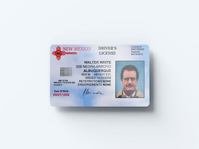 Walter White Design | Kreditkartenaufkleber | kleiner Chip | Kreditkartenhülle