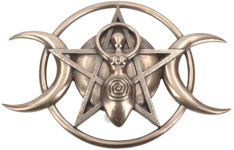 Мемориальная доска Nemesis Now Triple Moon Goddess 30 см полирезин бронза 20890₽