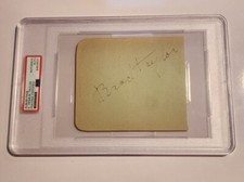 Sonja Henie Brad Taylor PSA DNA 2x Autograph Signed Auto Figure Skater 1912-1969