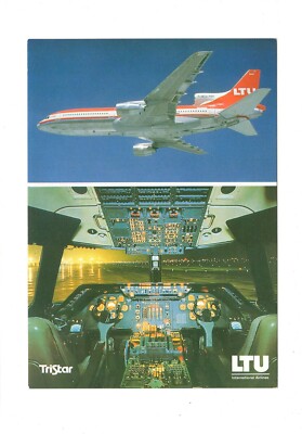 Postcard Aircraft / LTU / Lockheed TriStar L-1011-500