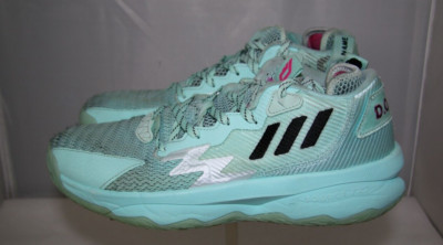 Adidas Dame 8 Mint Green DOLLA Respect My Name Sneakers Shoes