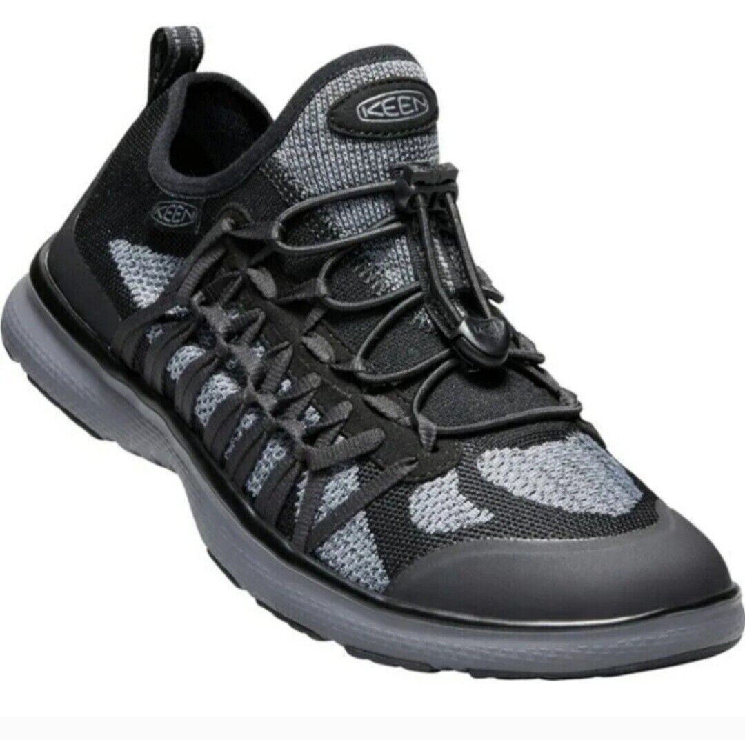 Keen Uomo Uneek Exo Sneaker Nero Grigio Acciaio Taglia 11.5 US